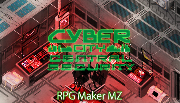 RPG Maker MZ - CyberCity Central Security Tiles