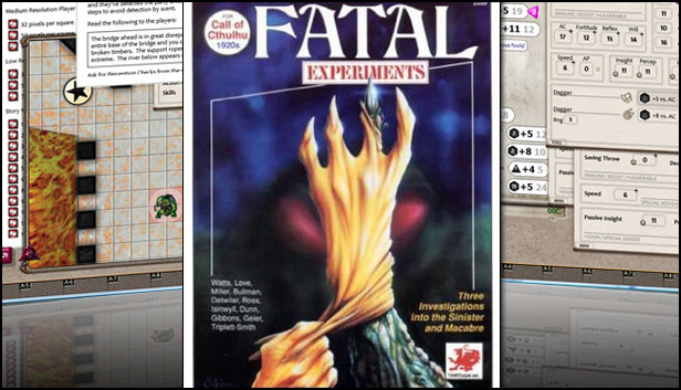 Fantasy Grounds - Call of Cthulhu: Fatal Experiments