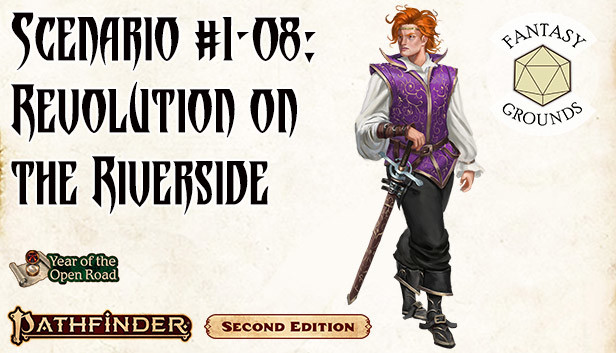 Fantasy Grounds - Pathfinder 2 RPG - Society Scenario #1-08: Revolution on the Riverside