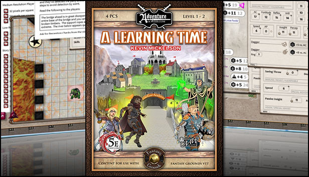 Fantasy Grounds - BASIC01: A Learning Time (5E)
