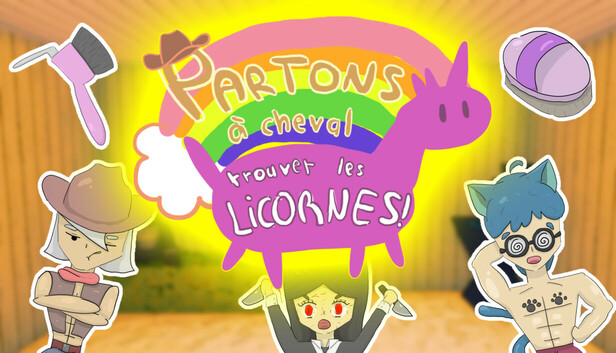 Partons à Cheval Trouver les Licornes !
