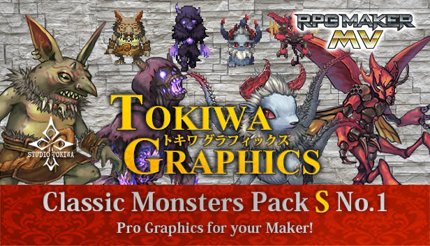 RPG Maker MV - TOKIWA GRAPHICS Classic Monsters Pack S No.1