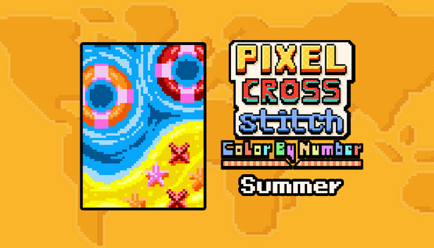 Pixel Cross Stitch - Summer Pack