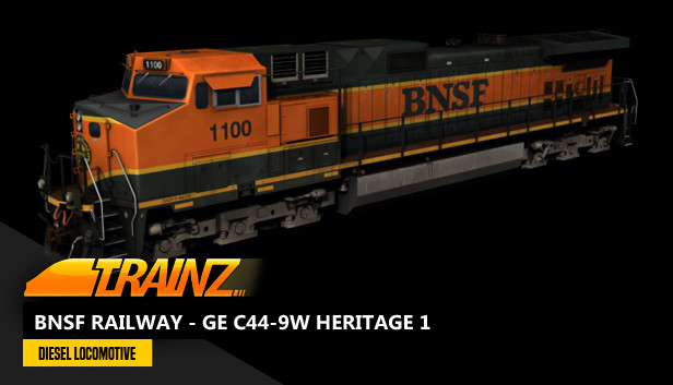 Trainz 2022 DLC - BNSF Railway - GE C44-9W Heritage 1