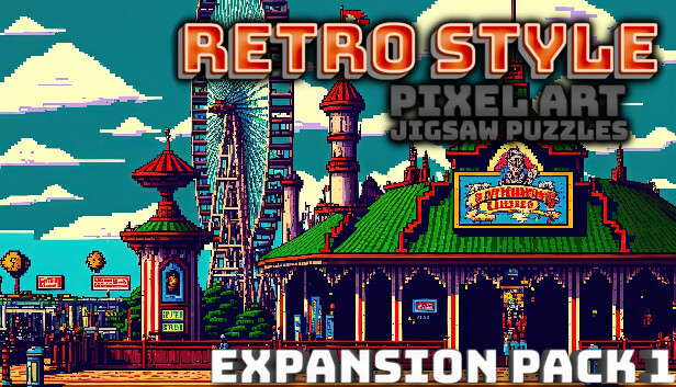 Retro Style - Pixel Art Jigsaw Puzzles - Expansion Pack 1