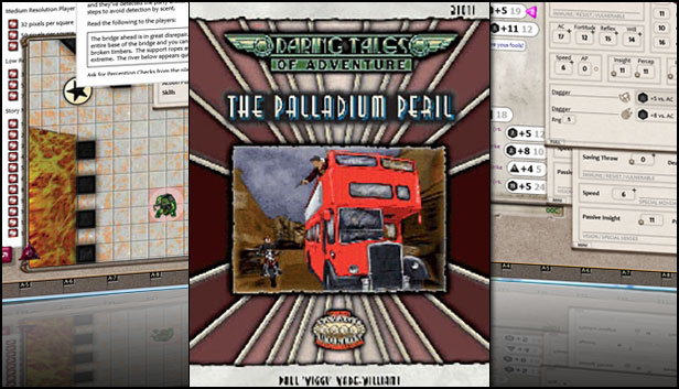 Fantasy Grounds - Daring Tales of Adventure 06: The Palladium Peril (Savage Worlds)