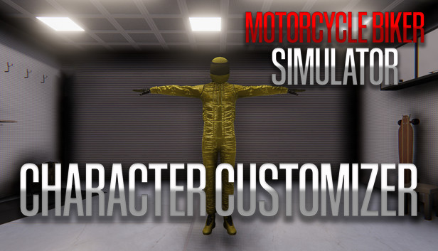 Motorcycle Biker Simulator - Character Customizer