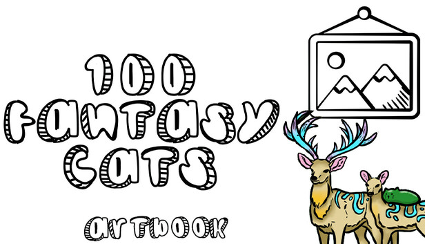 100 Fantasy Cats - Artbook