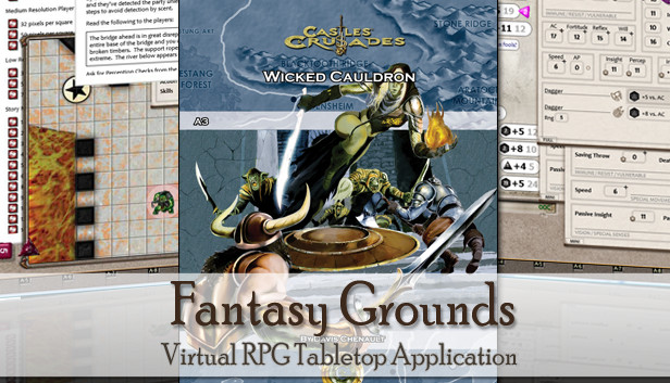 Fantasy Grounds - C&C: A3 The Wicked Cauldron