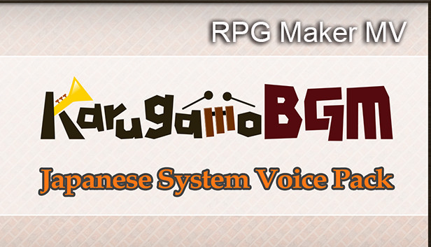 RPG Maker MV - Karugamo Japanese System Voice Pack