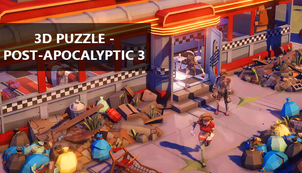 3D PUZZLE - Post-Apocalyptic 3
