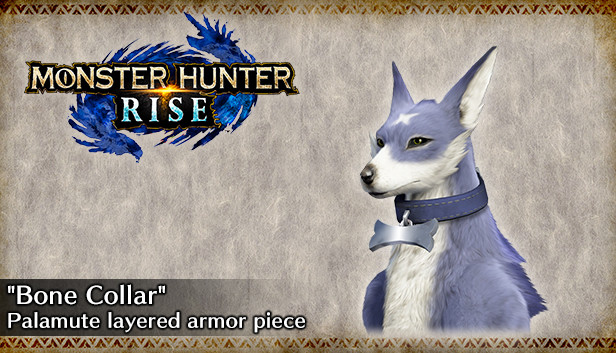 MONSTER HUNTER RISE - Element pancerza warstwowego kumpsa „Kościany kołnierz”