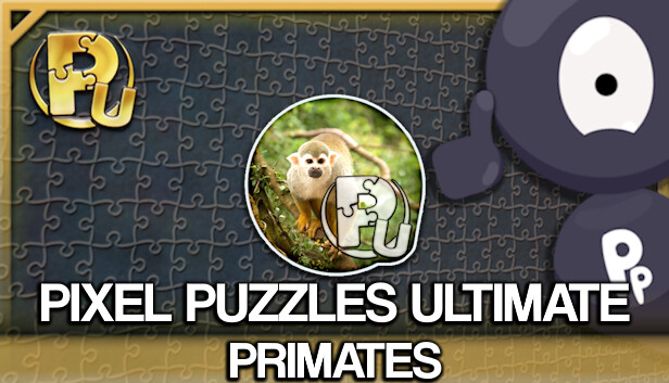 Jigsaw Puzzle Pack - Pixel Puzzles Ultimate: Primates