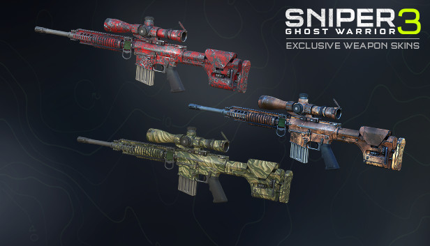 Sniper Ghost Warrior 3 – Death Pool weapon skin pack