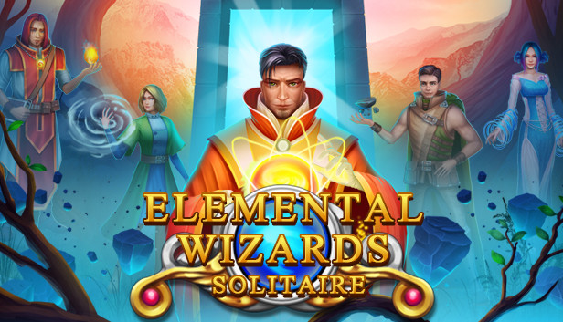 Solitaire. Elemental Wizards