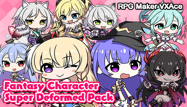 RPG Maker VX Ace - Fantasy Character Super Deformed Pack