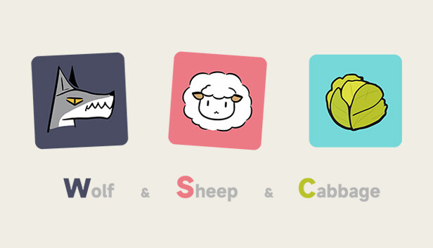 Wolf Sheep Cabbage