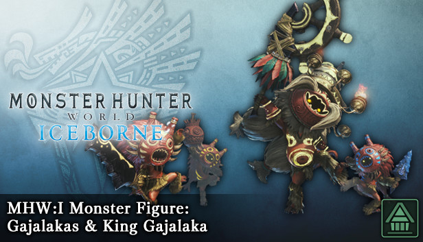 Monster Hunter World: Iceborne - Figura potwora z MHW:I: Gajalaka i Królewski Gajalaka