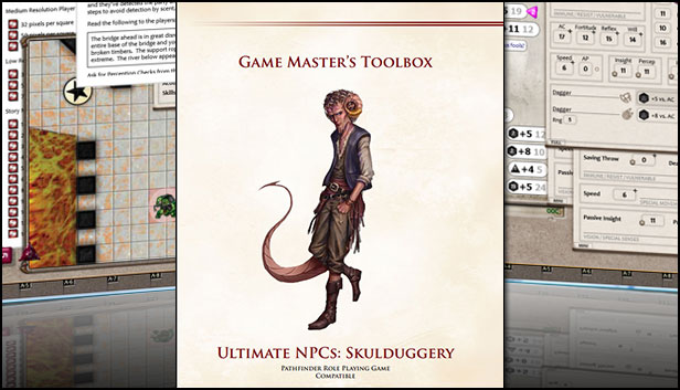 Fantasy Grounds - Ultimate NPCs: Skullduggery (PFRPG)