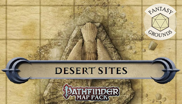 Fantasy Grounds - Pathfinder RPG - Map Pack: Desert Sites