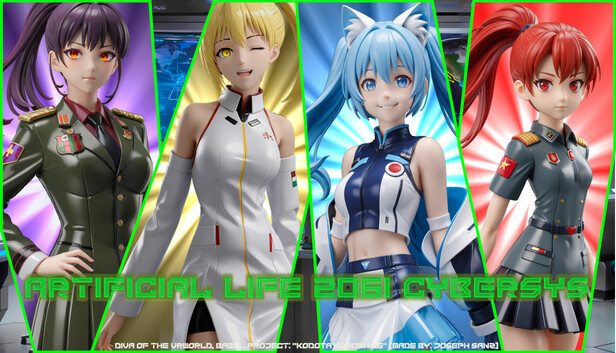 Artificial Life 20⁣61: Cybersys - Diva Of The VRworld, Babel Project: "Kodota Komori 1416" [Zrobione przez: Joseph Sanz]
