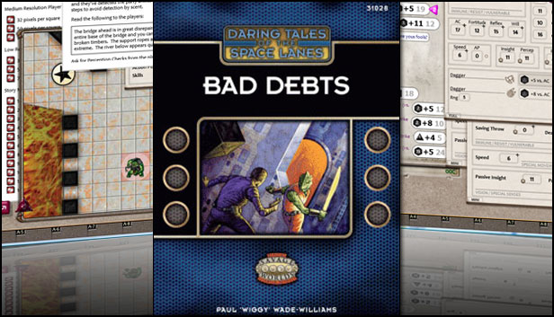 Fantasy Grounds - Daring Tales of the Space Lanes #2 - Bad Debts (Savage Worlds)
