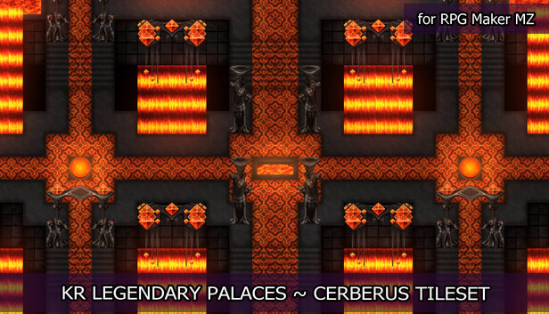 RPG Maker MZ - KR Legendary Palaces - Cerberus Tileset