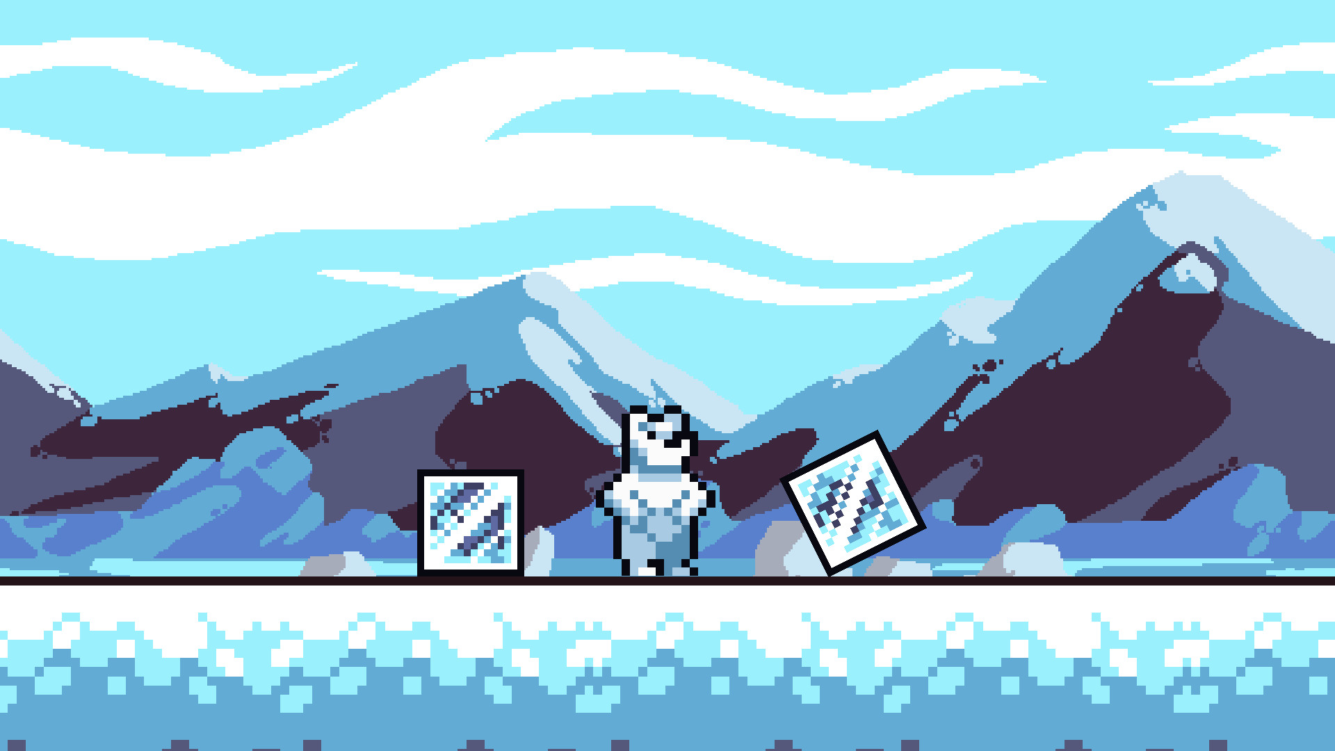 Polar Bear is Hungry