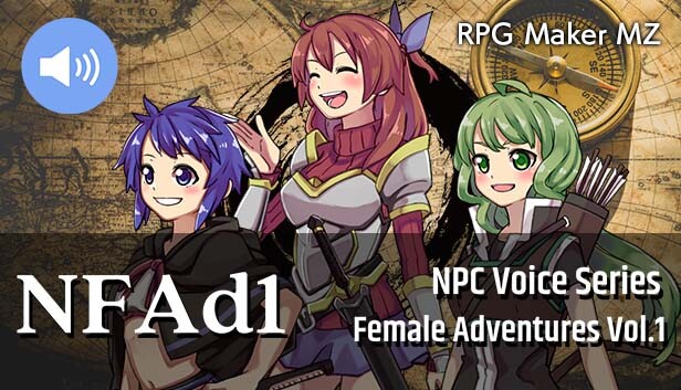 RPG Maker MZ - NPC Female Adventurers Vol.1