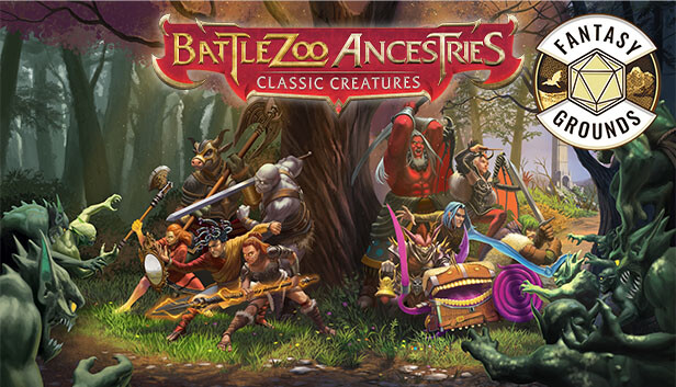 Fantasy Grounds - Battlezoo Ancestries: Classic Creatures