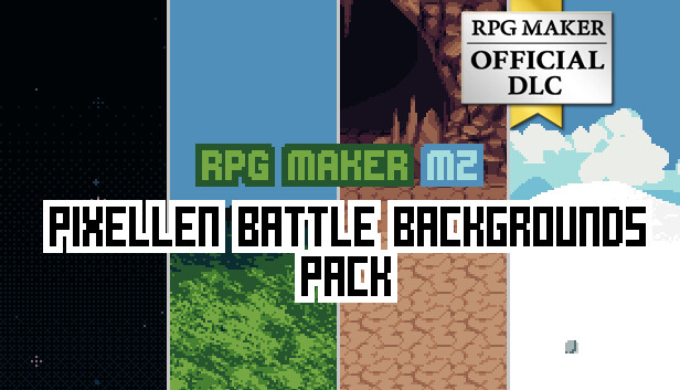 RPG Maker MZ - PIXELLEN BATTLE BACKGROUNDS PACK