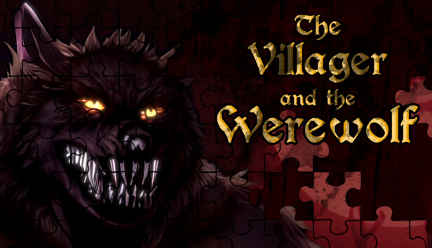 The Villager and the Werewolf - A jigsaw puzzle tale