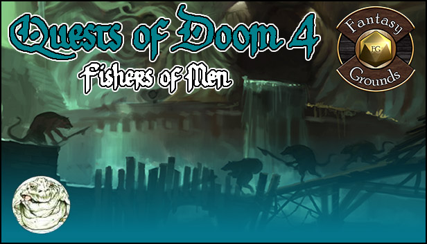 Fantasy Grounds - Quests of Doom 4: Fishers of Men (5E)