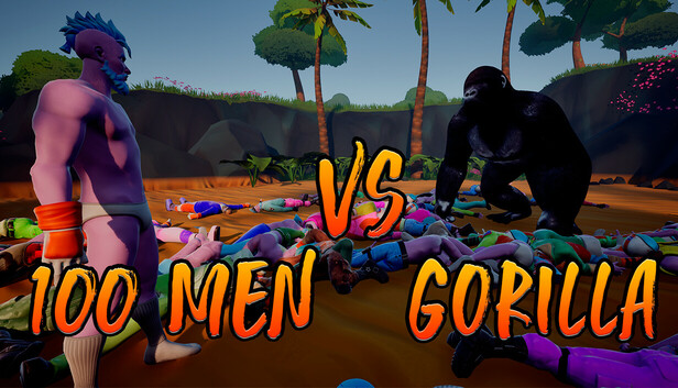 100 Men VS Gorilla