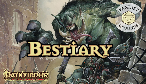 Fantasy Grounds - Pathfinder RPG - Bestiary 1 Pack (PFRPG)