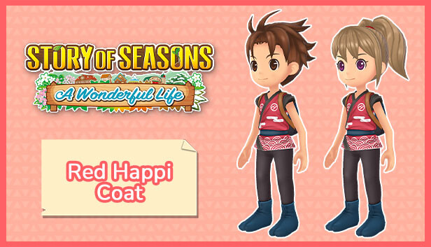 STORY OF SEASONS: A Wonderful Life - Red Happi Coat
