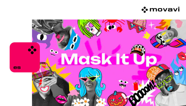 Movavi Video Editor 2025 - Mask It Up Pack