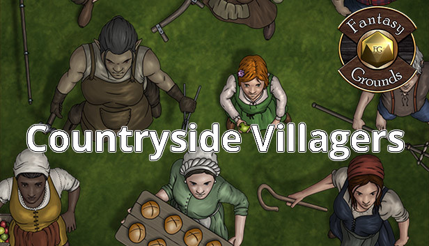 Fantasy Grounds - Jans Tokenpack 011 - Countryside Villagers (Token Pack)