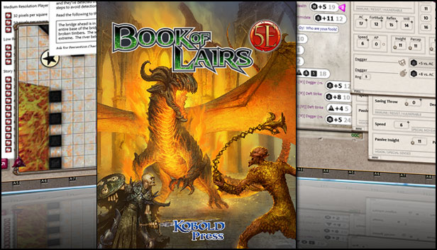 Fantasy Grounds - 5E: Book of Lairs