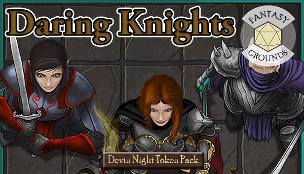 Fantasy Grounds - Devin Night Token Pack 164: Daring Knights