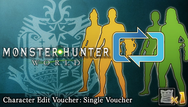 Monster Hunter: World - Character Edit Voucher: Single Voucher