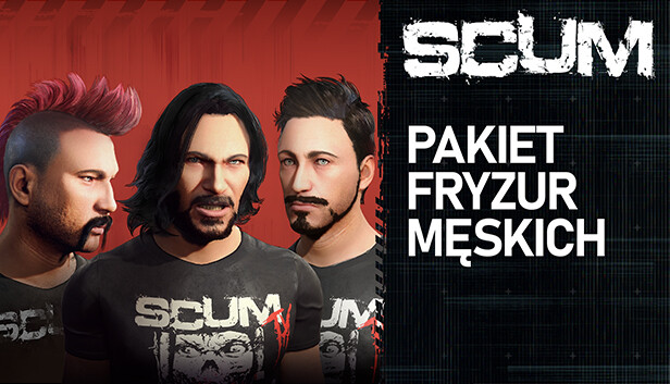 SCUM Male Hair Pack
