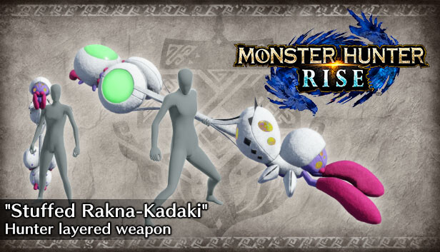 Monster Hunter Rise - Broń warstwowa łowcy „Wypchany Rakna-Kadaki” (owadzia glewia)