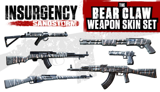 Insurgency: Sandstorm - Bear Claw Weapon Skin Set