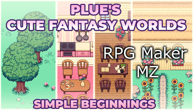 RPG Maker MZ - Plue's Cute Fantasy Worlds - Simple Beginnings