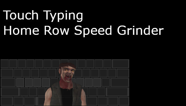 Touch Typing Home Row Speed Grinder - Zombie Black Layout Prowl Skin