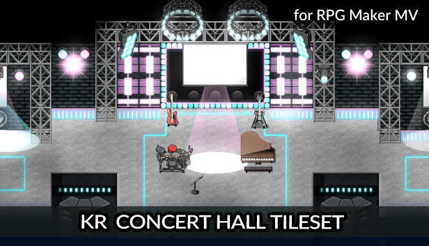 RPG Maker MV - KR Concert Hall Tileset