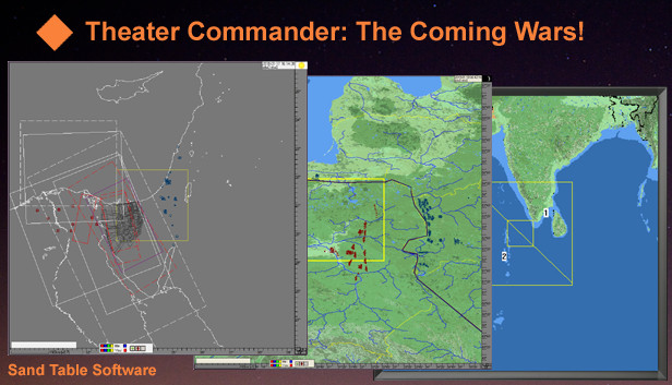 Theater Commander: The Coming Wars, Modern War Game