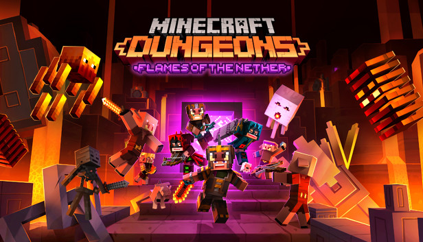 Minecraft Dungeons: Płomienie Netheru