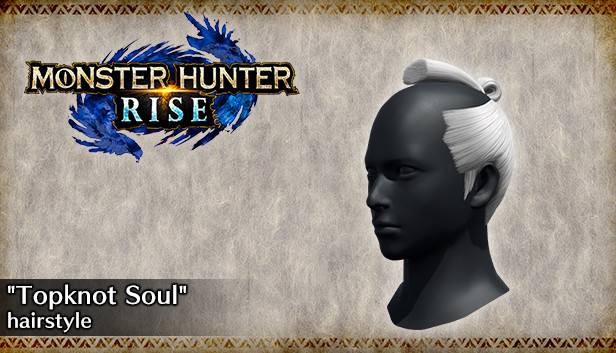 Monster Hunter Rise - Fryzura „Dusza w kok”